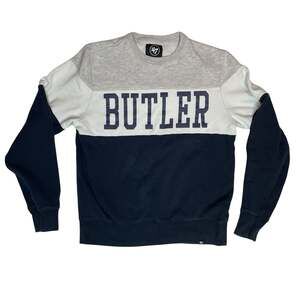 Butler Bulldogs Sweatshirt 47 Brand Mens Small Navy Crewneck